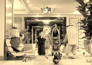 Programa de recompensas de Hilton con Roblox y Paris Hilton