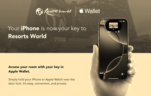 Resorts World Las Vegas compatible con Apple Wallet