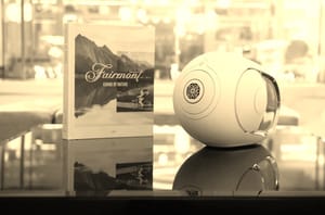 Fairmont Hotels se asocia con Devialet para mejorar las experiencias de audio de lujo